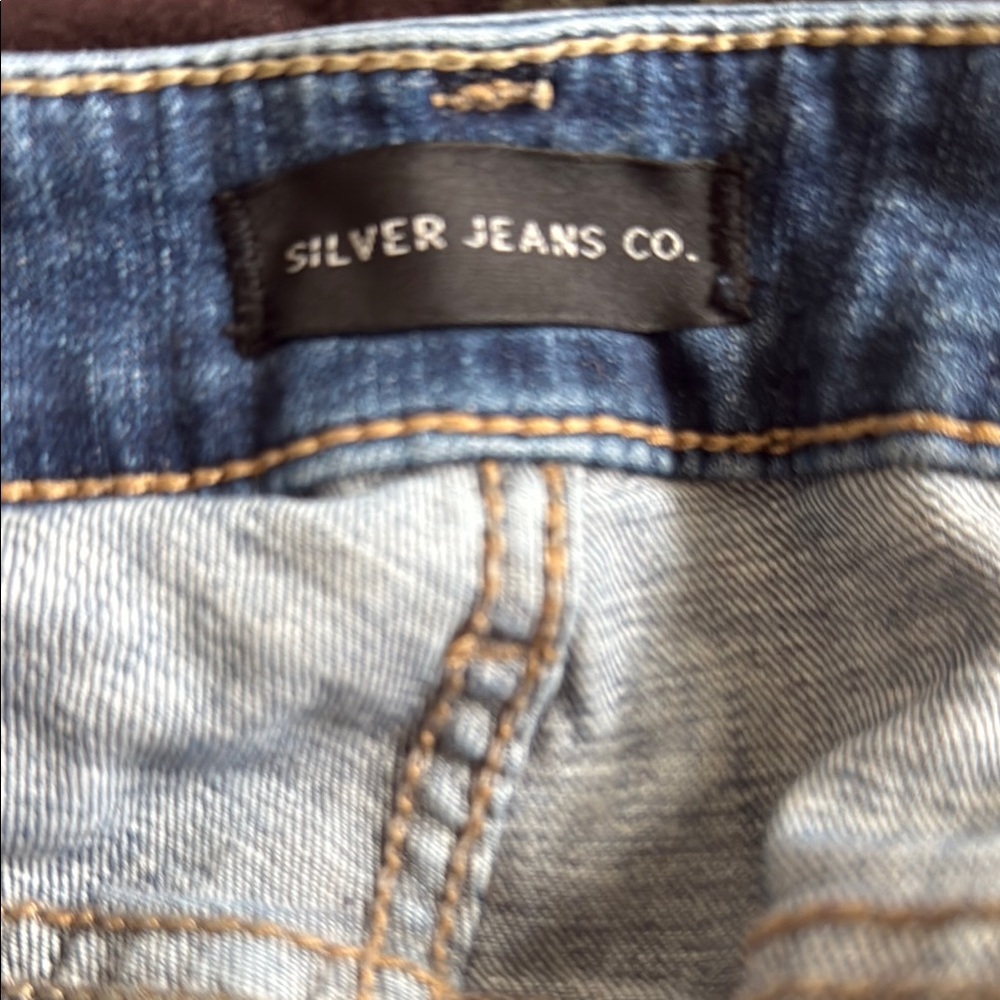 Silver Jeans Co. Blue Capris
